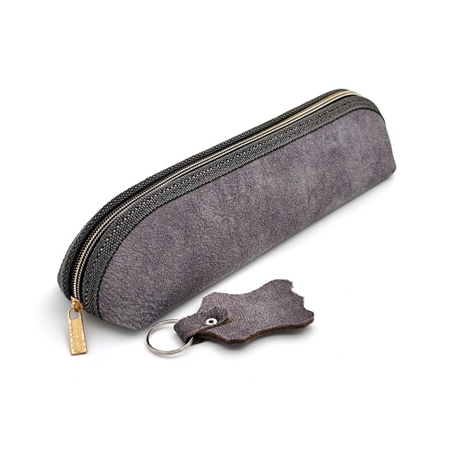 تصویر محصول کیف جا قلمی هلالی زیپ دار سرکلید دار