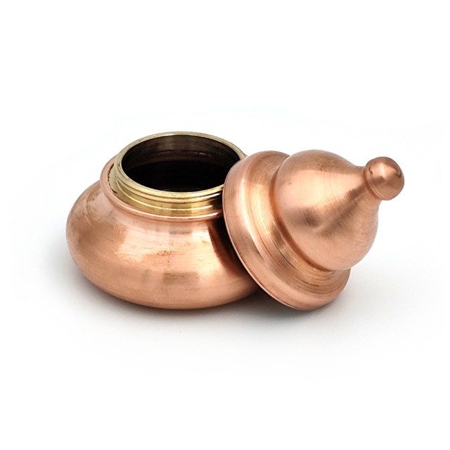 تصویر محصول دوات مسی رزوه دار بزرگ / قدما