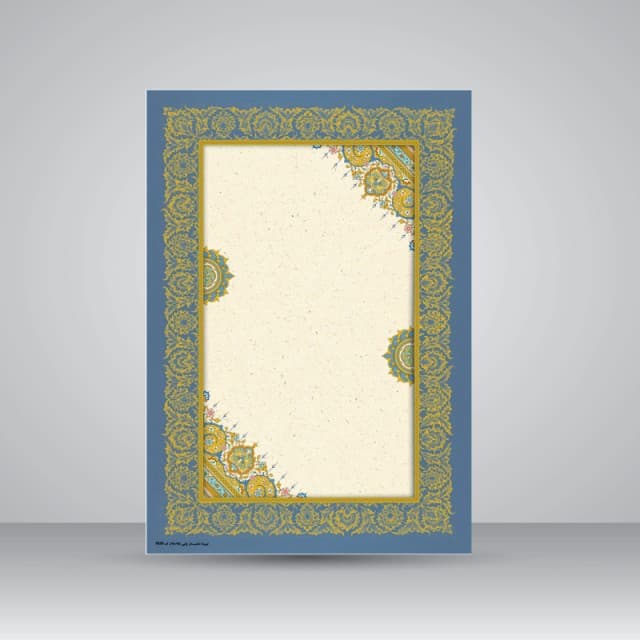 تصویر محصول کاغذ ابروباد چاپی طرح چلیپا(35*25)50برگ تنوع طرح