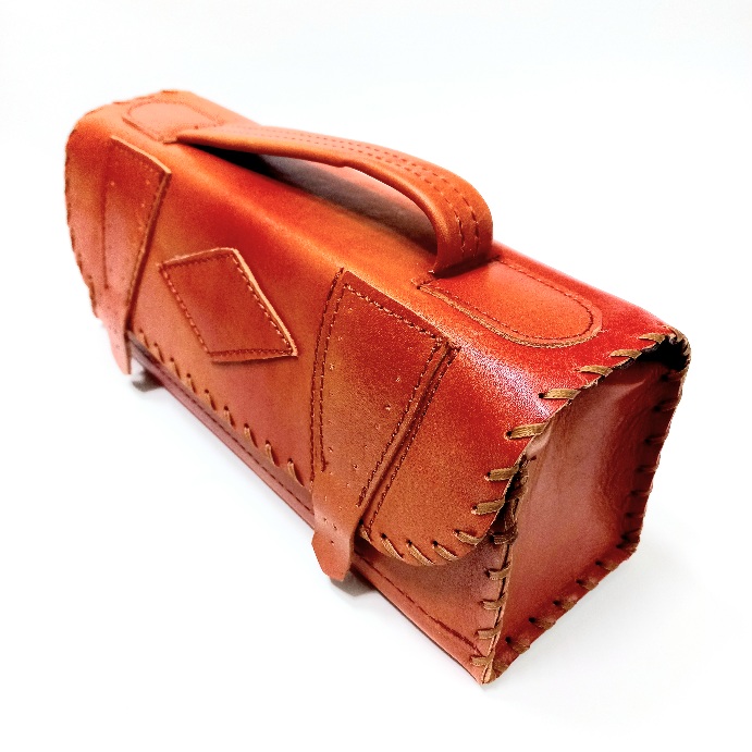 تصویر محصول کیف جا قلمی چرم طبیعی بزرگ