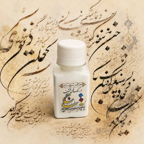 تصویر محصول مرکب سفید ساج /۶۰ میل