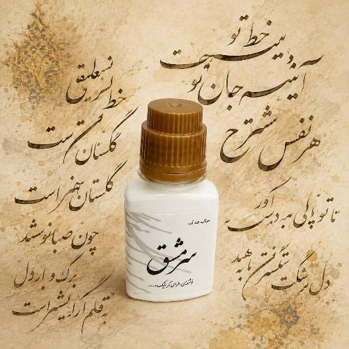 تصویر محصول مرکب ضد آب‌ سفید سرمشق /۶۰ میل