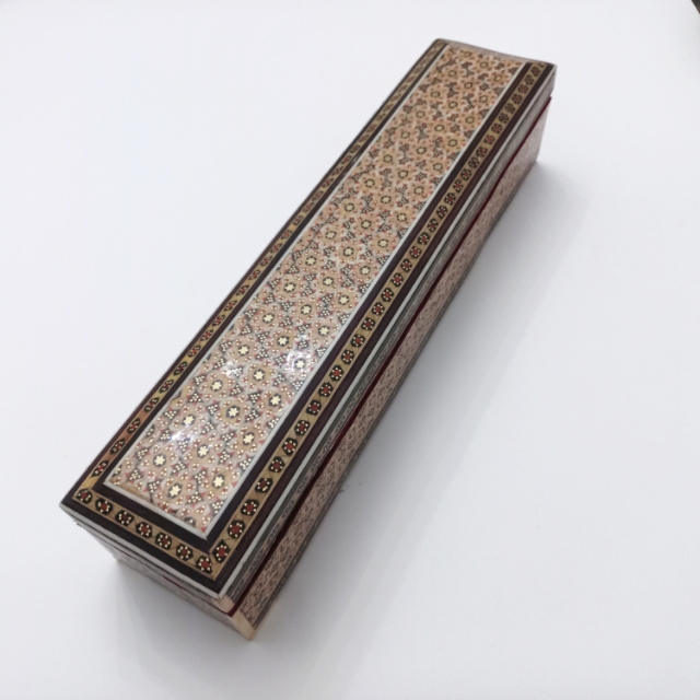 تصویر محصول جا قلمی خاتم کاری شده
